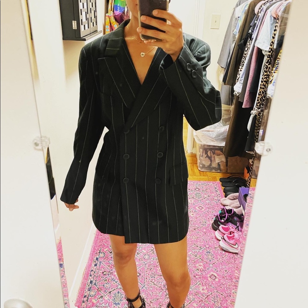 Vintage 80s ESCADA Margaretha Ley Wool Green Blazer